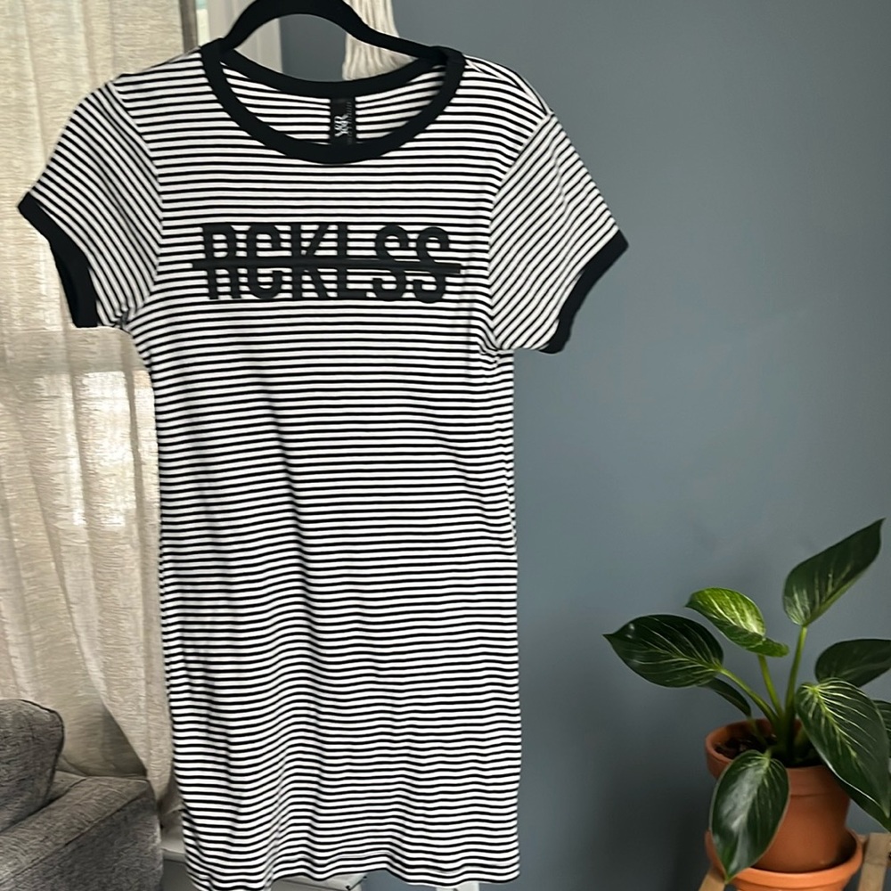 striped dress
